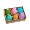 Opaque Blown Glas Ball Orn Box