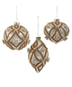 Pearl Jewel Embellished Orn