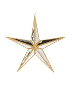 Mirrored Star Ornament 30Cm