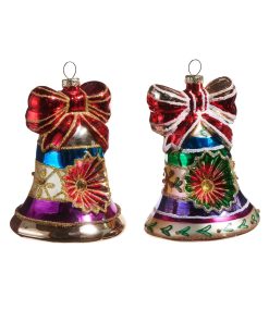 Vintage Bell Ornament 12Cm