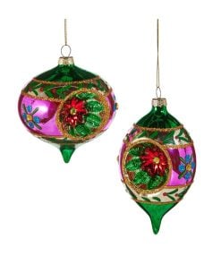 Multicolor Witch Eye Orn 14Cm