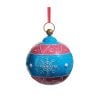 Glittered Blue And Pink Orn 25Cm