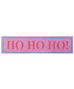Glittered Hohoho Sign 80Cm