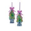 Chinoserie Topiary Acrylic Orn
