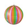 Stripe Ball Ornament 20Cm