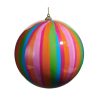 Stripe Ball Ornament 15Cm