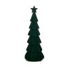 Green Flocked Tree 75Cm