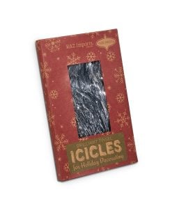 Boxed Silver Tinsel Strands