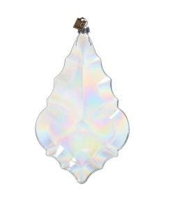 Iridescent Crystal Drop Orn