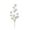 Glittered Snowflake Spray 75Cm