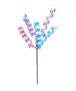 Iridescent Twirl Pick 45Cm