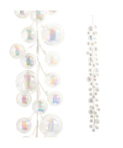 Iridescent Ball Garland 10Cm