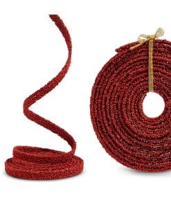 15X 0.5 Red Beaded Garland