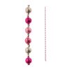 Pink&Silver Vntge Orn Garland