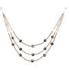 Pearl Crystal Swag Garland 75Cm