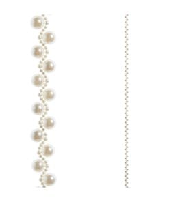 Pearl Rope Garland 15Cm