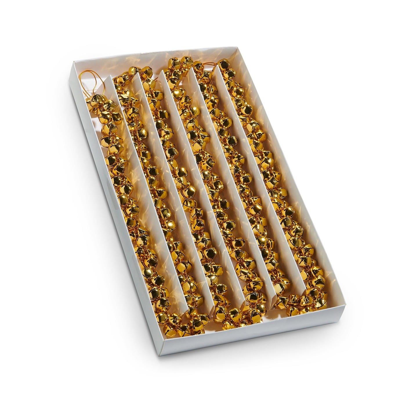 Gold Jingle Bell Garland 15Cm Gold Jingle Bell Garland 15Cm