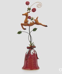 Reindeer Dec0Rati0N W Pedestal