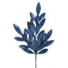 21Inch Glitter Bay Leaf Spray