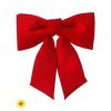 48Inch Wired Outdoor Padded Velvet Bow Uv-Resist 48Inch Wired Outdoor Padded Velvet Bow Uv-Resist