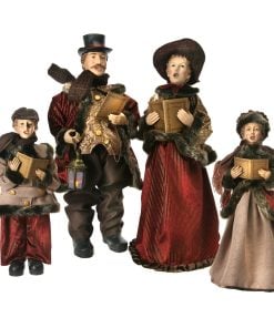 26-35Inch Fabric Caroller Family Set Of 4