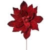 19D X 30T Display Poinsettia Stem Burg