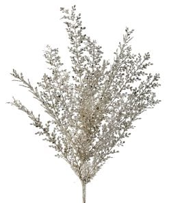 24" Glitter/ Sequin Artemesia Bush