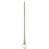 9.5" Glass Champagne Glitter Drop Orn 9.5" Glass Champagne Glitter Drop Orn