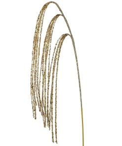 45" Sequin Beaded Rain Spray Gld