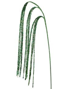 45" Sequin Beaded Rain Spray Grn