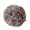5Inch Frosted Vine Ball Ornament