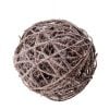 6Inch Frosted Vine Ball Ornament