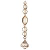 7" Acrylic Crystal Jewel Drop Ornament Cham