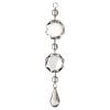 9" Acrylic Crystal Jewel Drop Ornament