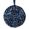 5" Sequin/Bead/Glitter Ball Ornament