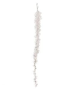 16" Acrylic Bead Hanging Icicle Ornament