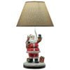 19Inch Resin Cheerful Santa Lamp