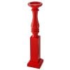 24.5" Mdf Wood Spindle Stand Red
