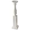 24.5" Mdf Wood Spindle Stand Wht
