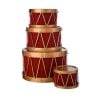 4.5"-11 Vp Flocked Drum W/Rope Container St4 Rdgo