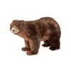 23" Stuffed Standing Feaux Fur Brown Bear