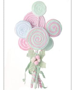 20" Frosted Pastel Lollipop Bundle