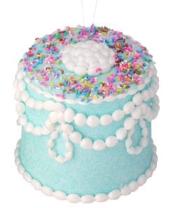 5" Pastel Candy Decorated Cake Ornament Blmu
