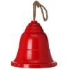 13Inch Metal Hanging Bell W/Rope