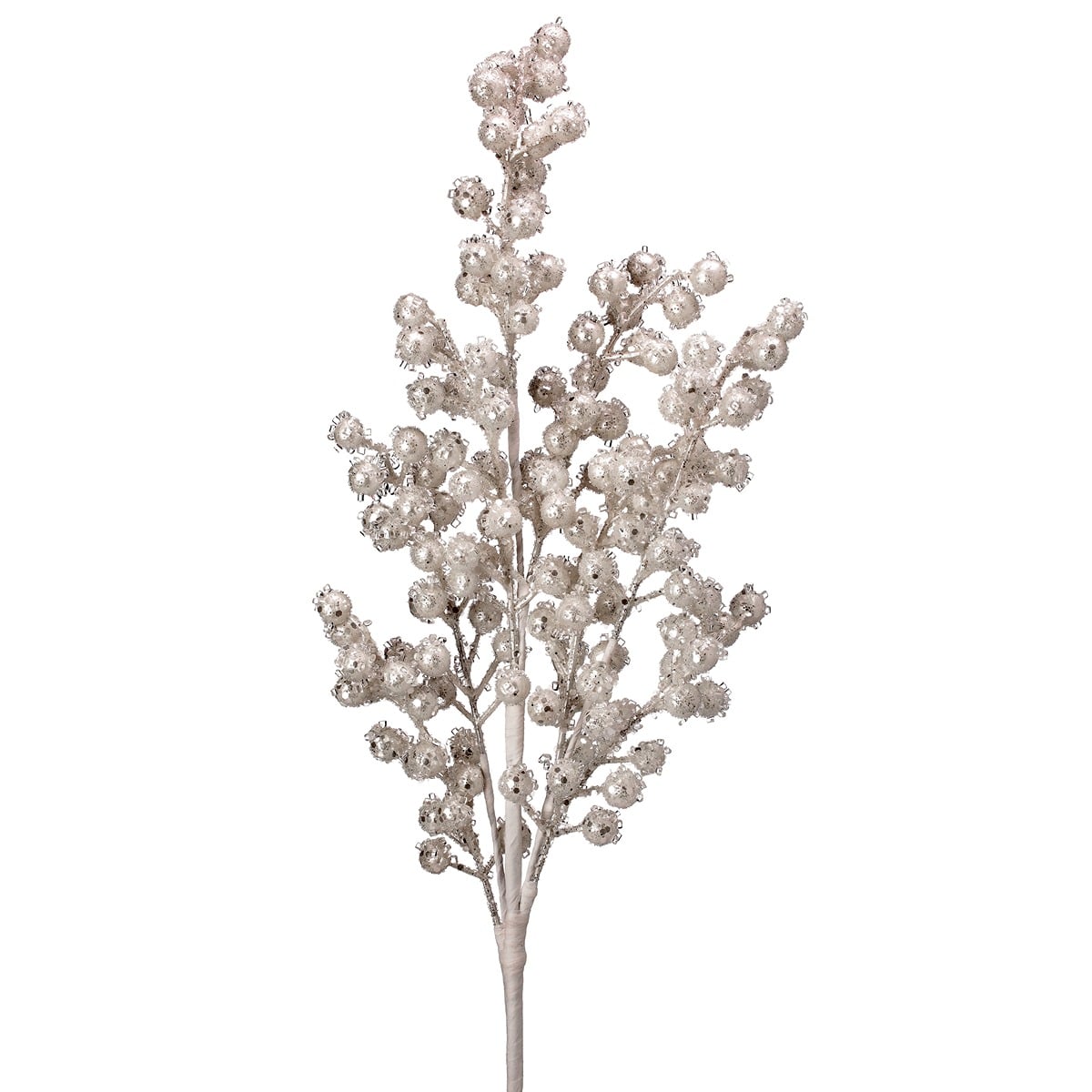 27Inch Beaded Iced Berry Spray 27Inch Beaded Iced Berry Spray