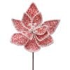 24" Sweater Patterned Poinsettia Stem 24" Sweater Patterned Poinsettia Stem