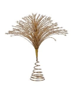 13Inch Glass Beads Tree Topper