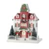12" Led/Bty Tmr Crdbrd Xmas Tudor House 12" Led/Bty Tmr Crdbrd Xmas Tudor House