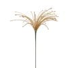 18" Heavy Beaded Starburst Spray Gld