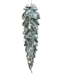 10"  Jewel Petal Icicle Ornament Anbl